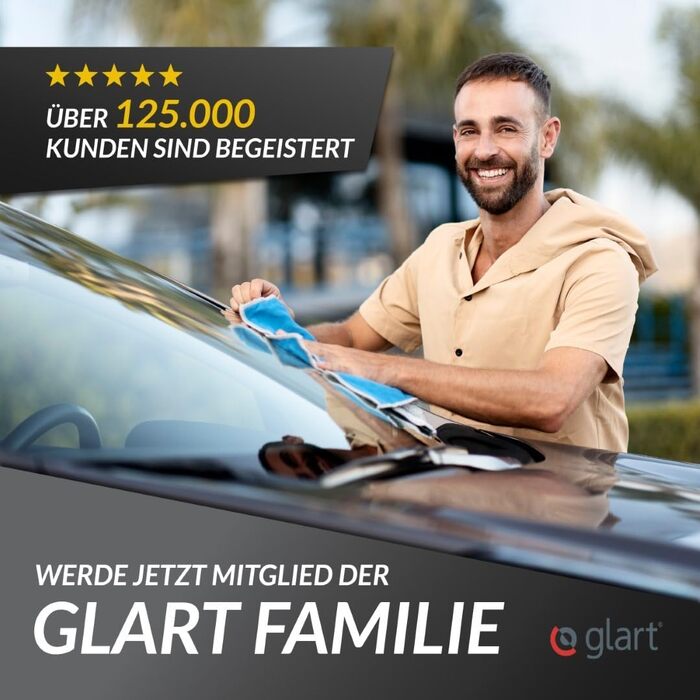 Мікрофібра для автомобіля Glart 443TPO4, набір 12 шт, 40x40 см, 600 GSM, серветки для полірування та чищення авто