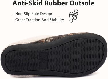 Тапочки домогосподарства ULTRAIDAS: теплі плюшеві тапочки для жінок, м'які та зручні, з Memory Foam, для дому та вулиці