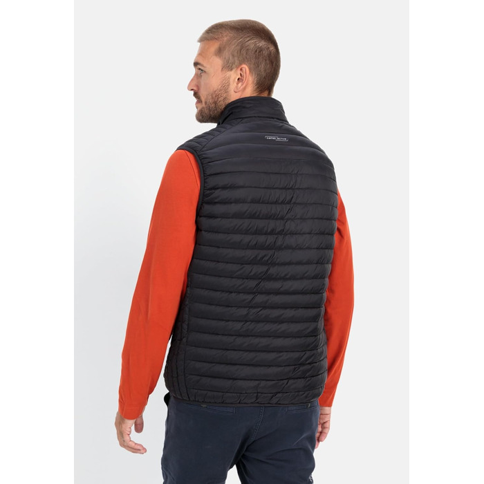 Жилет чоловічий Camel Active легкий, степний, з переробленого поліаміду (52, чорний)