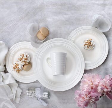 Сервіз MIKASA Ciara з 16 частин з тонкого кісткового порцеляну, 5224193