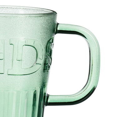 Relaxdays Set of 4 Handle Glasses