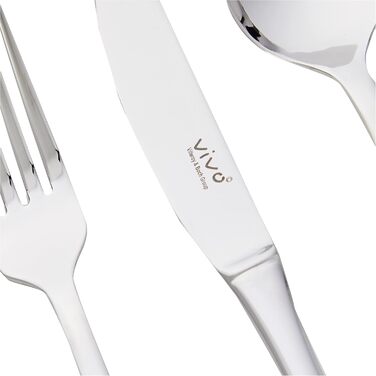 vivo by Villeroy & Boch New Sweet Basic Cutlery Set, 30 Pieces