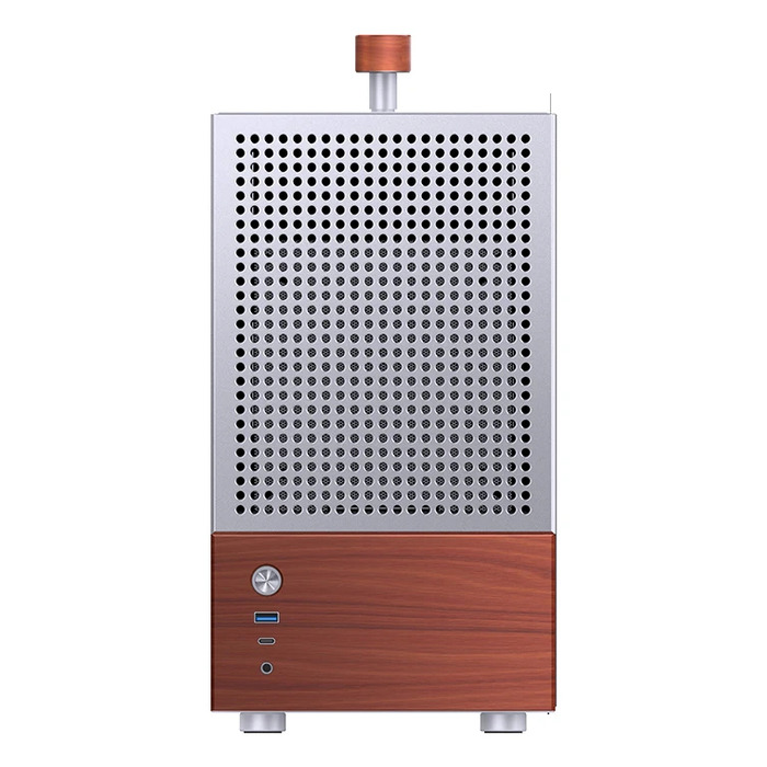 Корпус Jonsbo T6 Mini-ITX, сріблястий