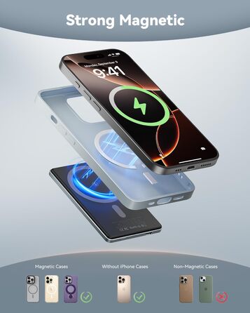 Powerbank Kuulaa Magsafe 5000mAh PD 20W, Slim, 8mm, Бездротовий, для iPhone 15/14/13/12, Темно-сірий