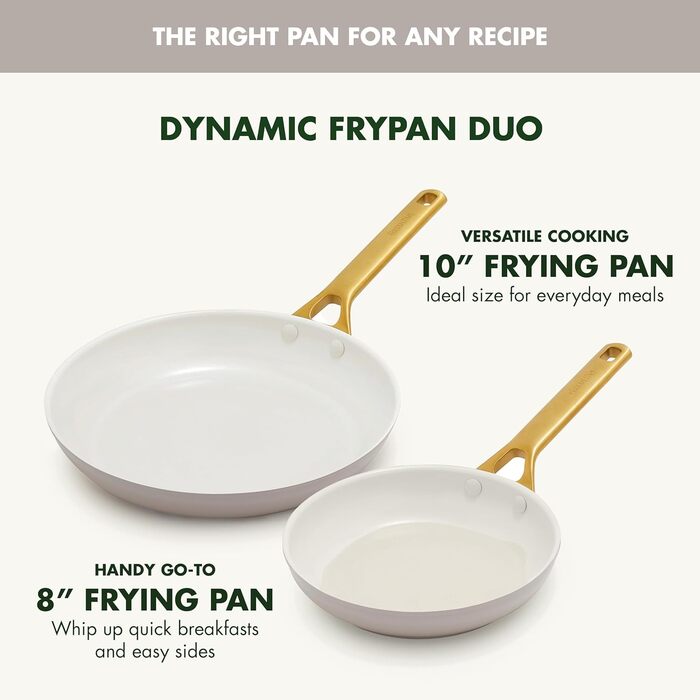 GreenPan Reserve Pro сковорода з антипригарним покриттям, 20.3 см, кераміка, не містить PFAS, нержавіюча сталь, для духовки та посудомийної машини, колір Гляцієво-блакитний