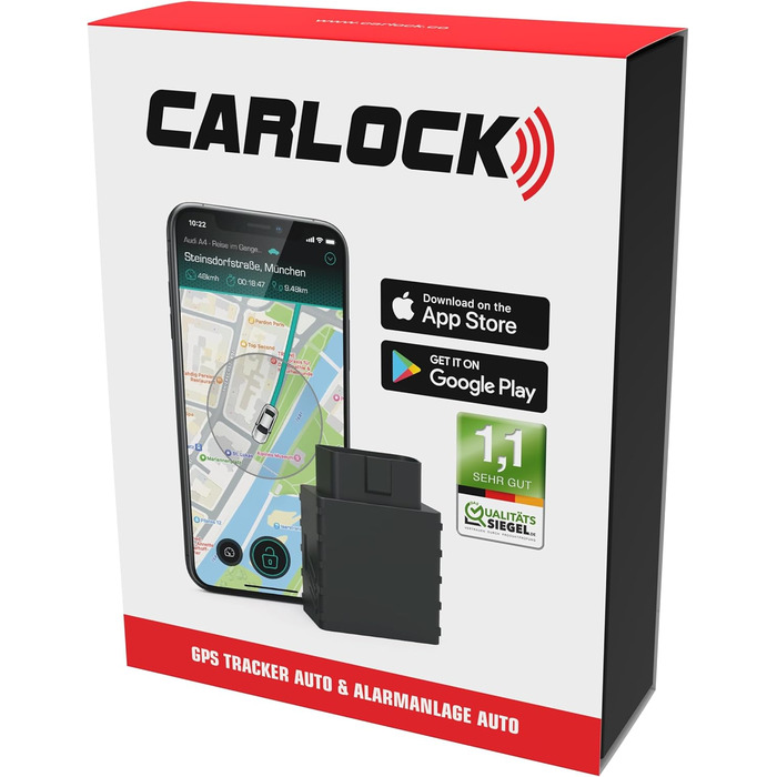CARLOCK – GPS-трекер для авто та сигналізація. Пристрій відстеження з мобільним додатком. Відстеження автомобіля та автодому в реальному часі, сповіщення про підозрілу активність. OBD захист від викрадення