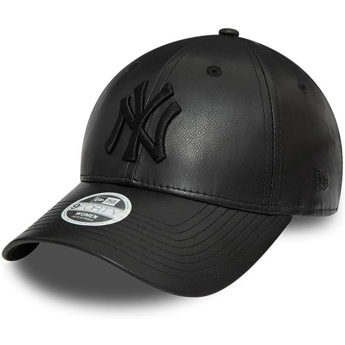 Кепка New Era WMNS 9Forty Adjustable NY Yankees чорного кольору, розмір OneSize