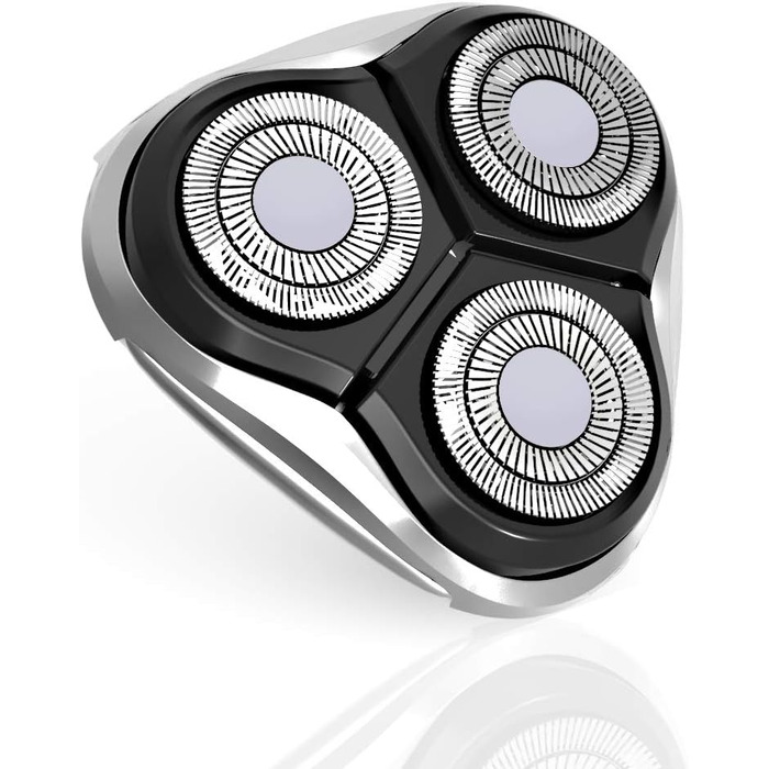 Електричний чоловічий бритва MAX-T ProSkin LED 3D - для мокрого та сухого гоління, з тримером, акумуляторний, сріблястий