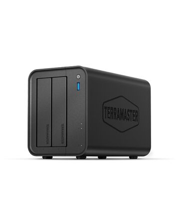 TERRAMASTER F2-425: 2-Bay NAS з Intel x86 Quad-Core CPU, 4 GB RAM, 2.5 GbE LAN - Мережевий сховище для дому (без жорсткого диску)