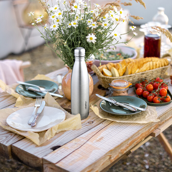 Relaxdays Stainless Steel Drinking Bottle 500 ml