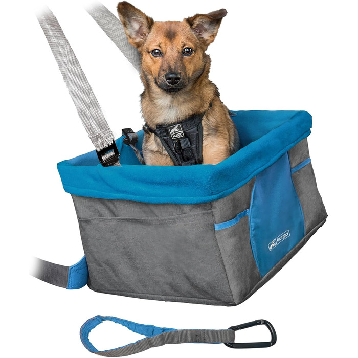 Підвищення для собак Kurgo Heather, сіро-блакитне, до 9 кг, проста установка