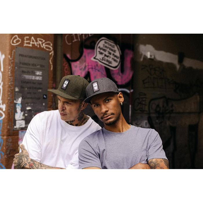 Кепка Nebelkind Snapback: унісекс, трендовий стиль, оливковий (сірий)