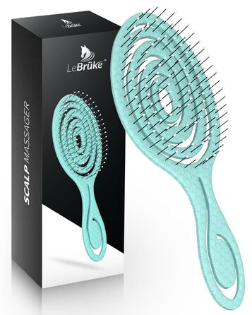 Щітка для волосся без заплутування - для жінок та чоловіків - детанґлер - для кучерявого та довгого волосся