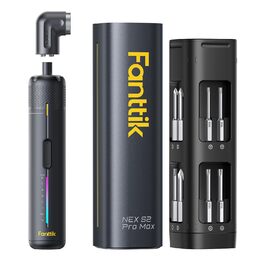 Акумуляторний шуруповерт Fanttik S2 Pro Max з набором біт (7 моментів, 0.5-6 Нм, 1/4