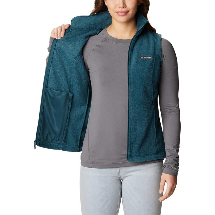 Жіночий жилет Columbia Benton Springs Plus Size з флісу, XXL, Night Wave