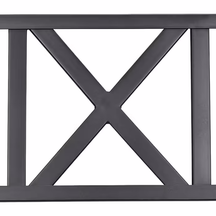 Relaxdays Metal Garden Bench