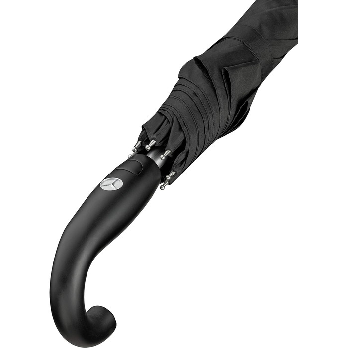 Mercedes-Benz Black Umbrella - Luxury Folding Umbrella for Men & Women