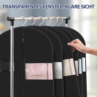 Чохол для одягу з відділенням для взуття 100x60 см - водонепроникний, антигрибковий, захист від комах