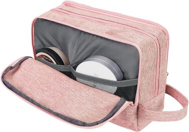 Чоловічий дорожній туалетний органайзер WANDF, косметичка для подорожей, сумка-органайзер для косметики (Джинс, Pure Rosa)