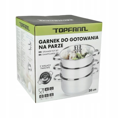 Пароварка-каструля Topfann, 2,5 л
