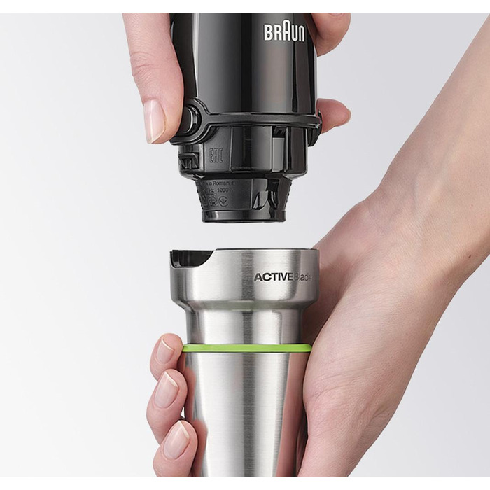 Занурювальний блендер Braun MultiQuick 9 MQ9187XLI 1200 Вт, чорний