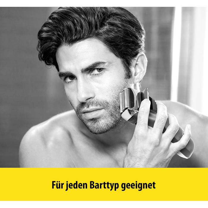 Електричний чоловічий верстат для гоління Carrera Rotationsrasierer - гоління мокрою та сухою, для чутливої шкіри