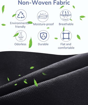 Органайзер для дверей ULG з 5 великими кишенями та 10 сітчастими кишенями, 20 кг, для спальні, ванної, кухні (темно-сірий)