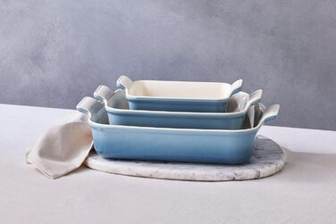 Форма для запікання Le Creuset прямокутна керамічна Tradition 32 см, червона (71102320900001)