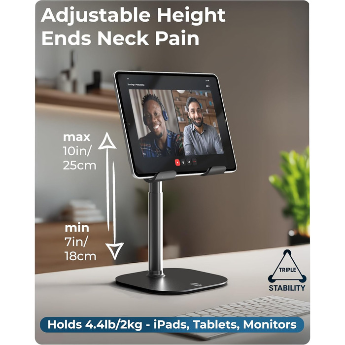 Тримач-підставка для планшета COOPER Tablet Holder Stand, колір Night Black