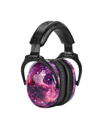 Навушники для захисту від шуму ZOHAN 030 для дітей 3-18 років, для дітей з аутизмом, для школи, концерту, галактичний дизайн