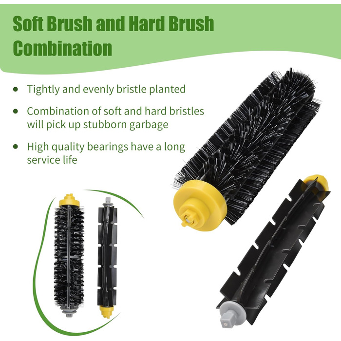 Набір аксесуарів для iRobot Roomba 675: фільтри, щітки, інструменти для чищення