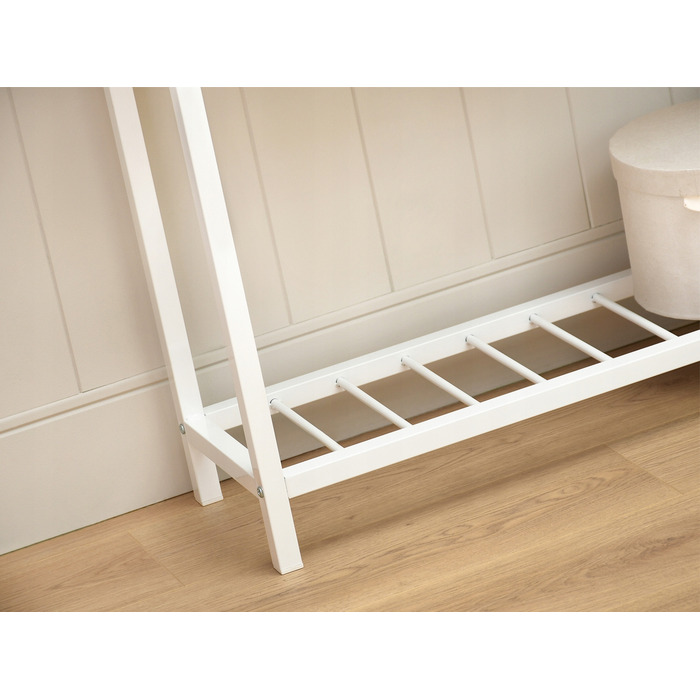 Консольний столик Mebel-Partner, білий / дуб сонома матовий, 117 x 85 x 27 см