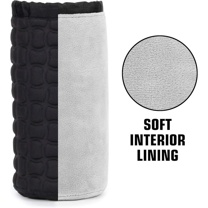 Чохол для об'єктива USA Gear FlexARMOR-X: захист до 70-300 мм, сірий