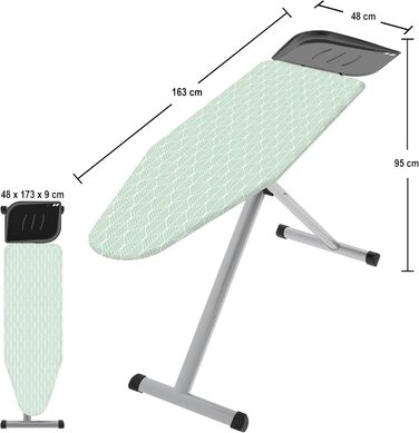 Прасувальна дошка Colombo New Scal ASSE Stiro, багато кольорів, 152 x 95 x 48 см