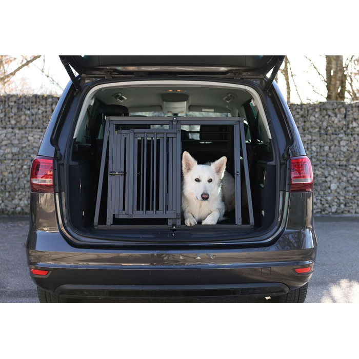 Kerbl Pet Транспортна переноска для собак Vacation, алюмінієва, з антиковзким килимком, 92x97x68 см