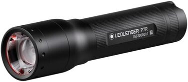 Ліхтарик Ledlenser P7R LED, акумуляторний, фокусування, 1000 люмен, 210 м, 40 годин, чорний