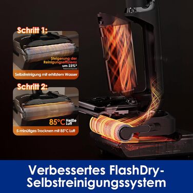 Вертикальний миючий пилосос Tineco Floor ONE S7 Stretch Ultra з функцією FlashDry та системою DualBlock