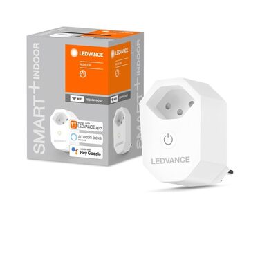 LEDVANCE Smart Plug - Розумна розетка з 3 розетками, USB, WiFi, захист від перевантаження та стрибків напруги, керування через додаток, Alexa, Google