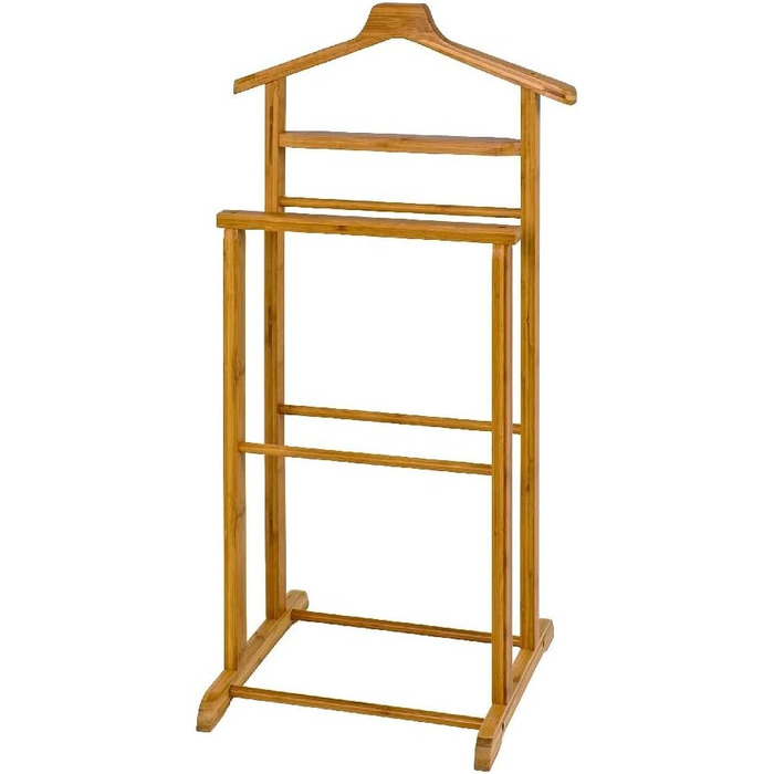 Підставка для одягу HAKU Möbel для чоловіків, бамбук, 48 x 36 x 97 см, скандинавський стиль