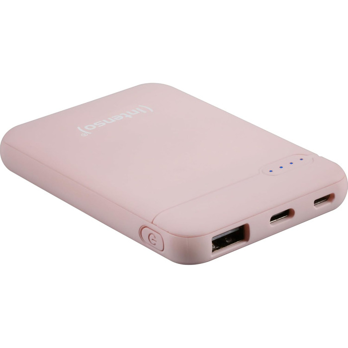 Powerbank Intenso Powerbank XS 5000mAh - зовнішній акумулятор для смартфона, планшета, MP3-плеєра, цифрової камери (рожевий)