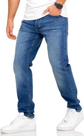 Джинси чоловічі JACK & JONES Infinity Mike ARIS Comfort Fit, темно-синій денім 33W/30L