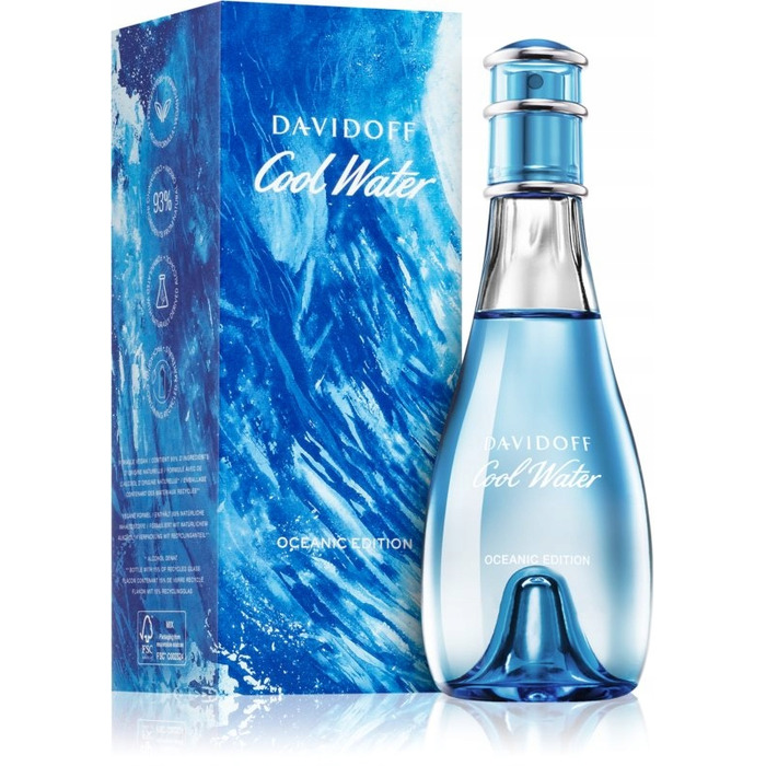 Жіноча туалетна вода Davidoff Cool Water Oceanic Edition, 100 мл
