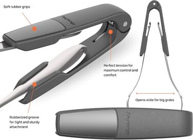 Featured on Shark Tank – transform utensils into a versatile multi-tool (er-Pack, black) (1)