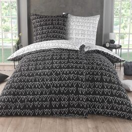 Комплект постільної білизни Kuscheli® 135x200 4 частини, мікрофібра, сертифікат ÖkoTex, дизайн 