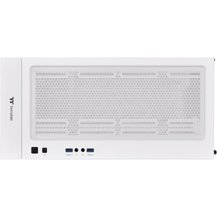 Корпус Thermaltake TG RGB ATX з темперованим склом | 120мм вентилятор | Чорний (H570 ARGB, Snow)