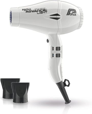 Фен Parlux Profi-Ionen Advance Light Ionic & Ceramic (білий) без Softstyler