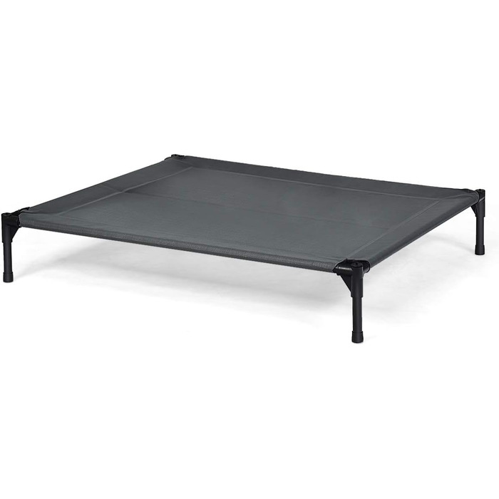 Лежанка для собак SOARS з балдахіном, піднята лежанка для домашніх тварин, лежанка для котів та собак, для дому та вулиці (90 x 81 x 86 см)