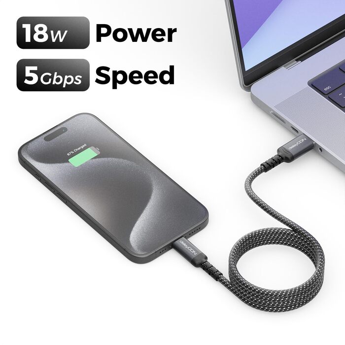 Кабель USB-A на USB-C deleyCON 1.5м, USB 3.0 (5Gbps), для смартфонів, планшетів, ноутбуків, камер, HDD, SSD