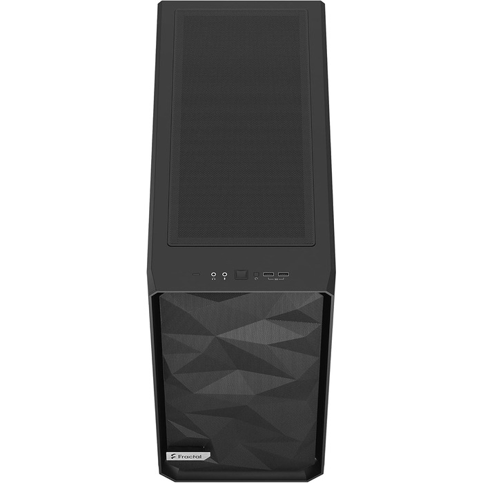 Корпус ПК Fractal Design Meshify 2 Lite White з прозорою панеллю з темпурованого скла, ATX, FD-C-MEL2A-04 (Чорний)
