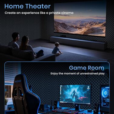 Акустичний поролон для звукоізоляції 30x30x2.5 см, шумопоглинаючі панелі з самоклейкою для студії та домашнього кінотеатру, набір 52 шт, висока щільність